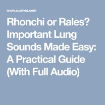Rales Sound in Lungs: Recognizing Respiratory Abnormalities