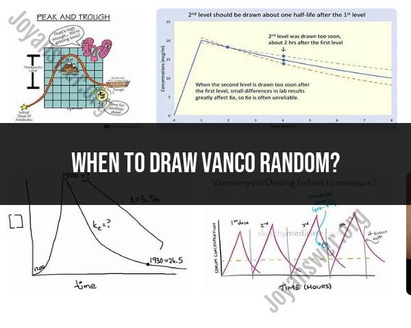 Random Vancomycin Draws: Timing and Purpose