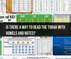 Reading the Torah with Vowels and Notes: A Guide