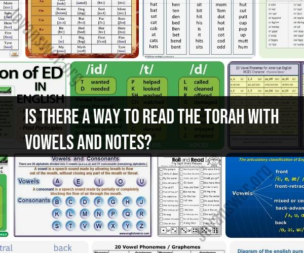 Reading the Torah with Vowels and Notes: A Guide