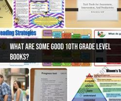Recommended 10th Grade Level Books for Reading