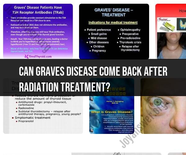 Recurrence of Graves' Disease After Radiation Treatment: Considerations
