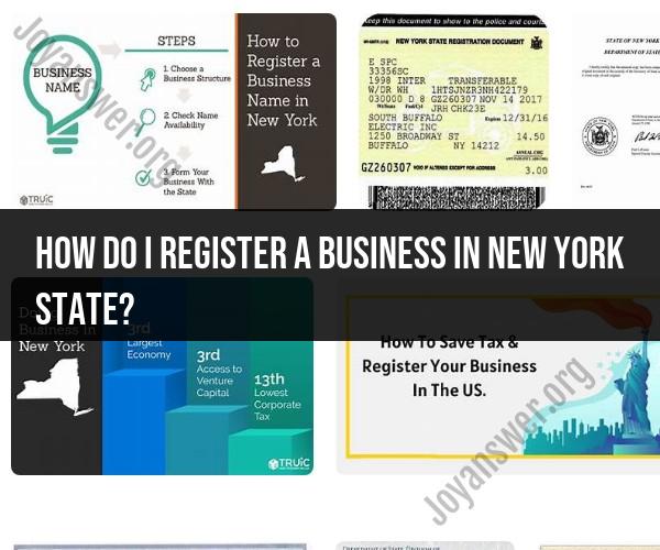 Registering a Business in New York State: A Comprehensive Guide