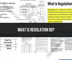 Regulation DD: A Guide to Truth in Savings - Finance
