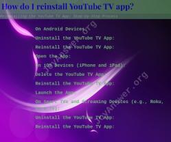 Reinstalling the YouTube TV App: Step-by-Step Process