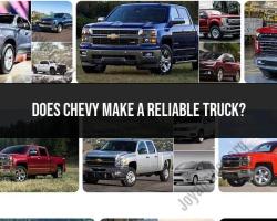 Reliability of Chevrolet Trucks