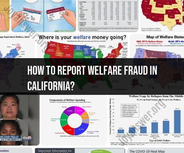 Reporting Welfare Fraud in California: Steps and Procedures