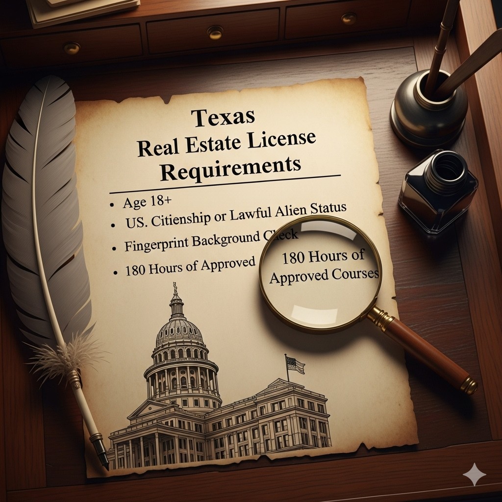 Requirements for Getting a Texas Real Estate License