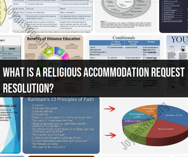 Resolving Religious Accommodation Requests: Finding Common Ground
