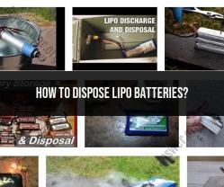 Responsible Disposal of LiPo Batteries: A Green Approach