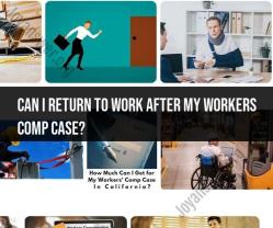 Returning to Work After Workers' Comp: What to Know