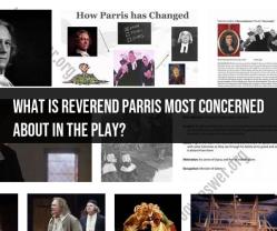 Reverend Parris's Concerns in the Play: Analysis and Impact