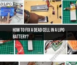 Reviving a Dead Cell in a LiPo Battery: Step-by-Step Guide