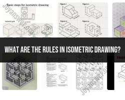 Rules and Guidelines in Isometric Drawing: Drawing Principles
