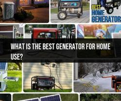 Selecting the Ideal Home Generator: A Comprehensive Guide