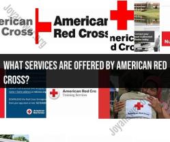 Services Offered by the American Red Cross: Humanitarian Support
