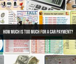 Setting Boundaries: Determining an Affordable Car Payment