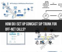 Setting Up Comcast SIP Trunk for Off-Net Calls: Step-by-Step Guide