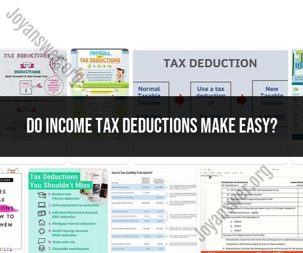 Simplifying Income Tax Deductions: Making the Complex Easy to Understand