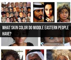 Skin Color Diversity Among Middle Eastern People
