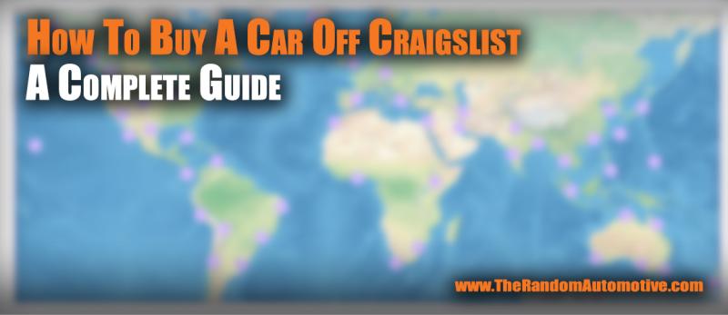 Smart Buying on Craigslist: A Guide to Purchasing a Car