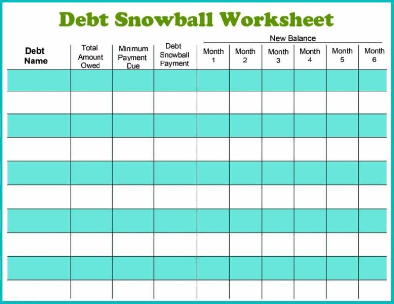 Snowball Debt Spreadsheet: Financial Management Tool
