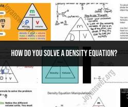Solving Density Equations: A Practical Approach
