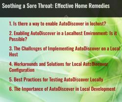 Soothing a Sore Throat: Effective Home Remedies