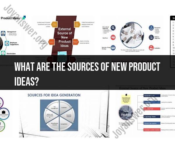 Sources of New Product Ideas: Creative Inspiration for Innovation