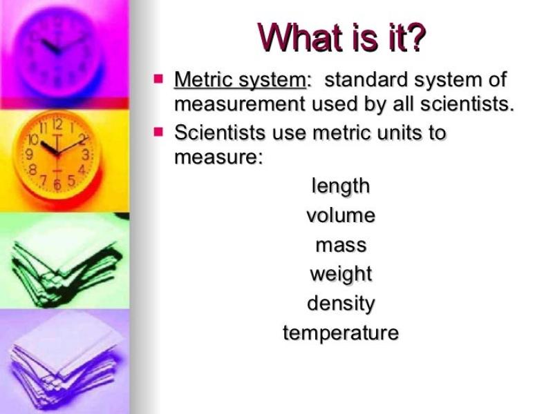 Standard Measurements in the Metric System: Unit Overview