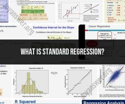 Standard Regression Analysis: A Statistical Technique