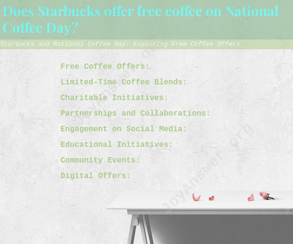 Starbucks and National Coffee Day: Exploring Free Coffee Offers
