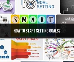 Starting the Goal-Setting Journey: Where to Begin
