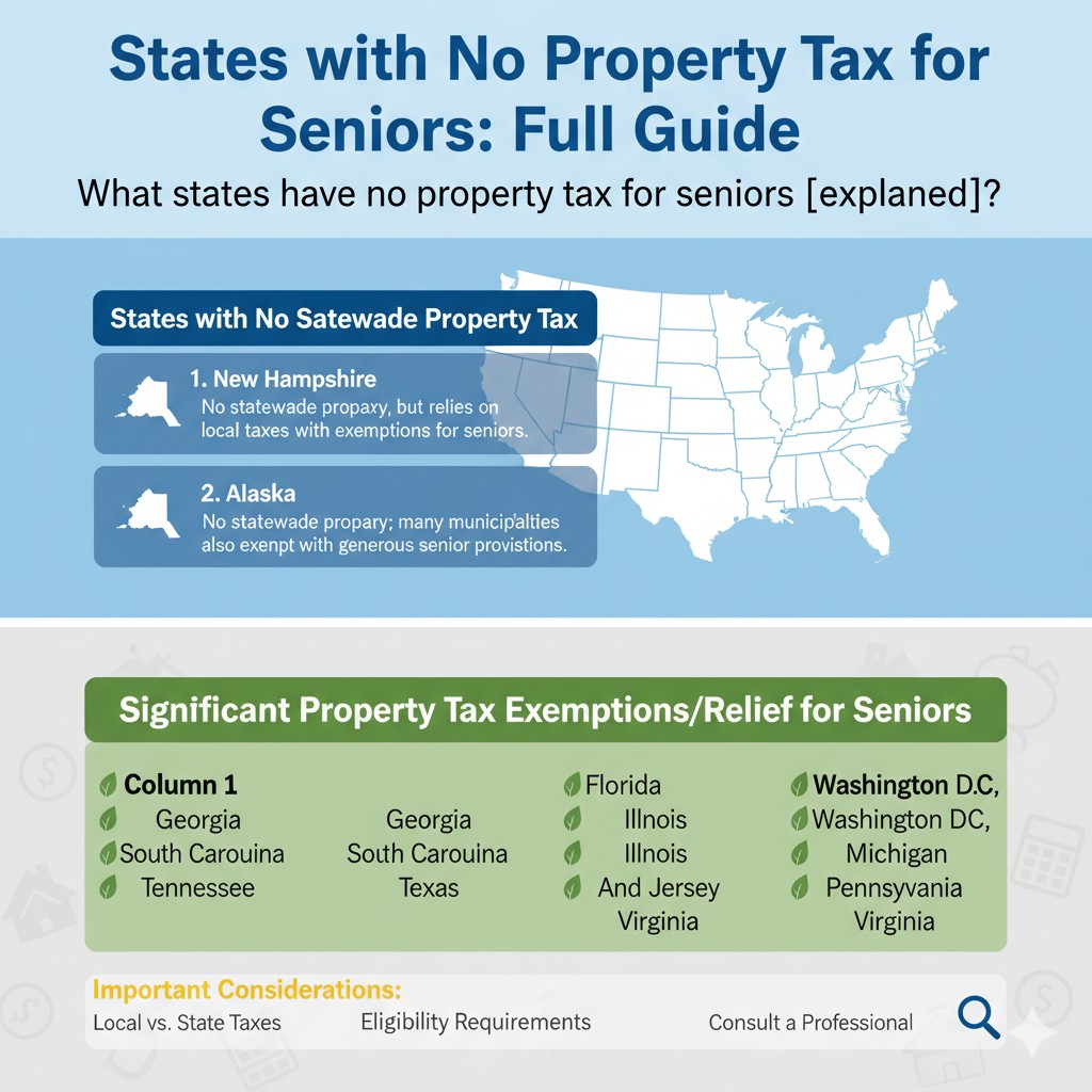 States with No Property Tax for Seniors: Full Guide
