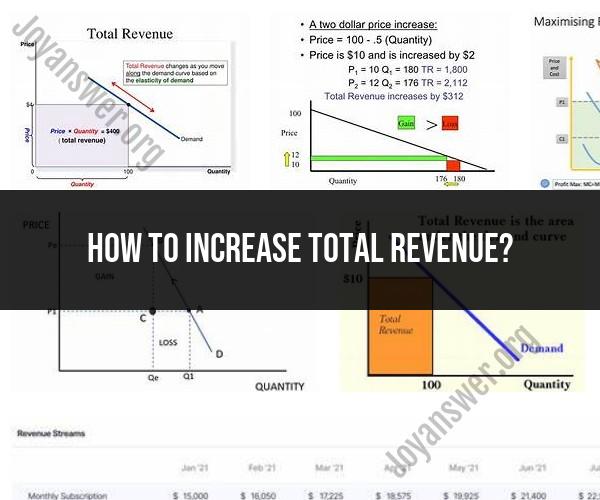 Strategies to Increase Total Revenue: Business Growth Tips