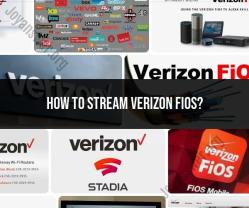 Streaming Verizon FiOS: Enjoying Entertainment Online
