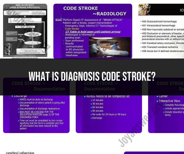 Stroke Diagnosis Code: Understanding ICD-10