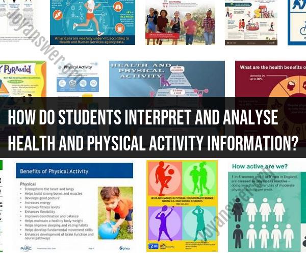Student Interpretation and Analysis of Health and Physical Activity Information: Educational Perspective