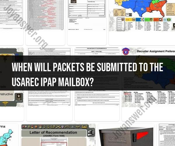 Submission Timeline: USAREC IPAP Mailbox Packets