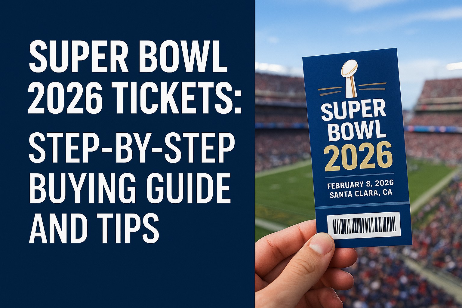 Super Bowl 2026 Tickets: Step-by-Step Buying Guide and Tips