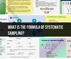 Systematic Sampling Formula: Understanding the Method