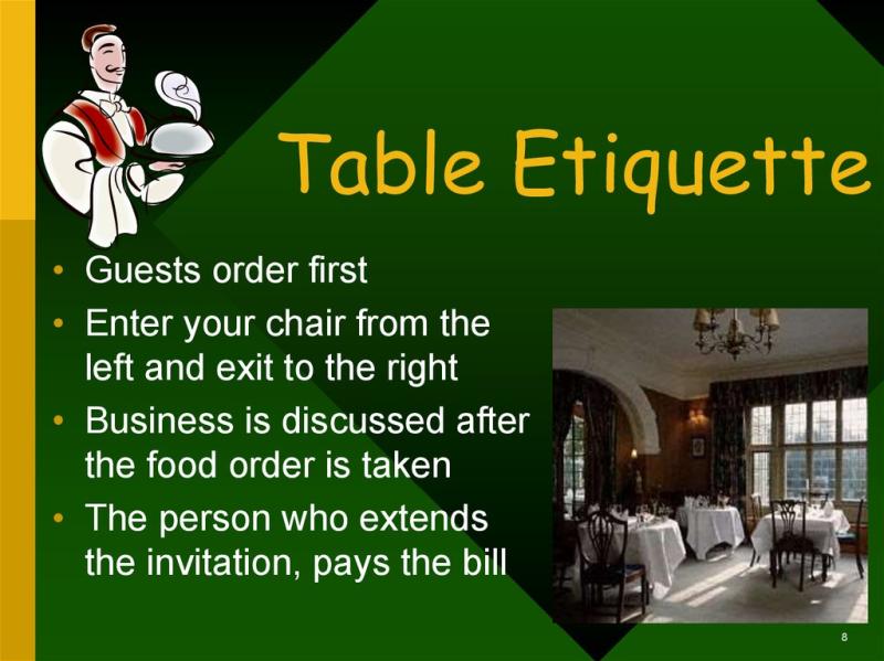 Table Etiquette Rules for Dining: Guidelines and Manners