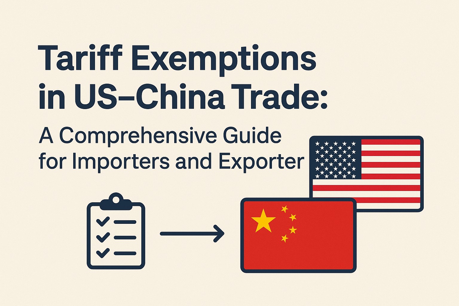 Tariff Exemptions in US–China Trade