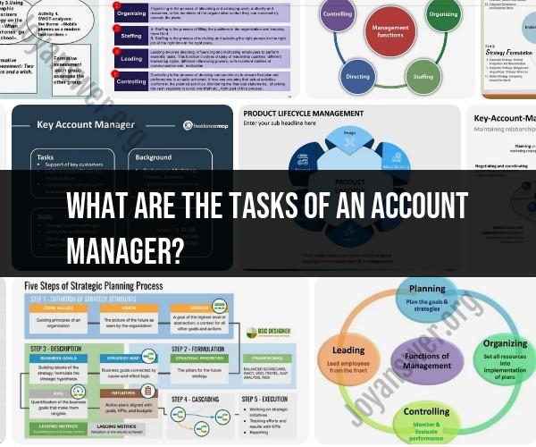 Tasks of an Account Manager: A Comprehensive Overview