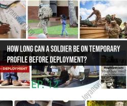 Temporary Profiles and Deployment: Soldier Guidelines