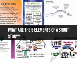 The 5 Elements of a Short Story: Building Blocks of Narratives