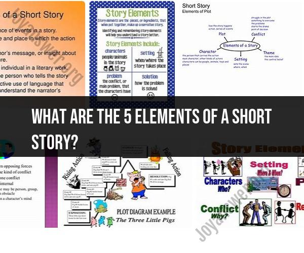 The 5 Elements of a Short Story: Building Blocks of Narratives