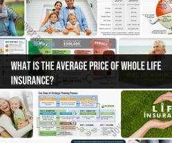 The Average Price of Whole Life Insurance