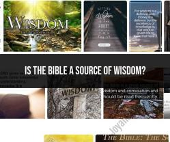 The Bible as a Source of Wisdom: Spiritual Insights