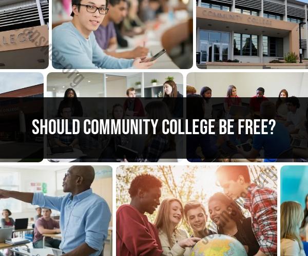 The Debate Over Free Community College Education